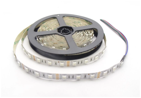 Лента светодиодная LP SMD, 12В, RGB (5050, AW60, IP65, 14,4Вт/метр) ПРОФЕССИОНАЛ  GENERAL