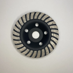 Чашка зачистная алмазная 100мм 1-рядная Турбо  ЧЕГЛОК