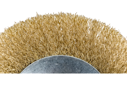 Щетка коническая для УШМ 125мм (пров. 0,3мм)  ВОЛАТ