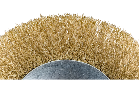 Щетка коническая для УШМ 125мм (пров. 0,3мм)  ВОЛАТ