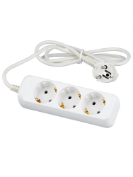 Удлинитель 3 местный  7 метров  16А, с/з  GENERAL