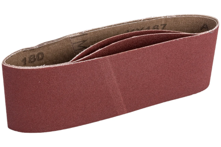 Лента шлифовальная бесконечная  75х457мм P180 (3шт.)  GEPARD