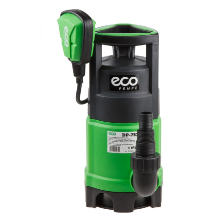 Насос дренажный DP-753 (217л.м., глубина 5м, напор 9м, д.ч.35мм, 750Вт) ECO