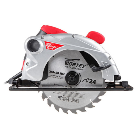 Пила цирк.  WORTEX  CS 2170  (1900Вт,диск 210х30,пропил 70мм,6.35кг)